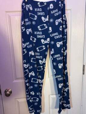 Five Below Men's Game Over Gamer Plush Fleece Pajama Pants